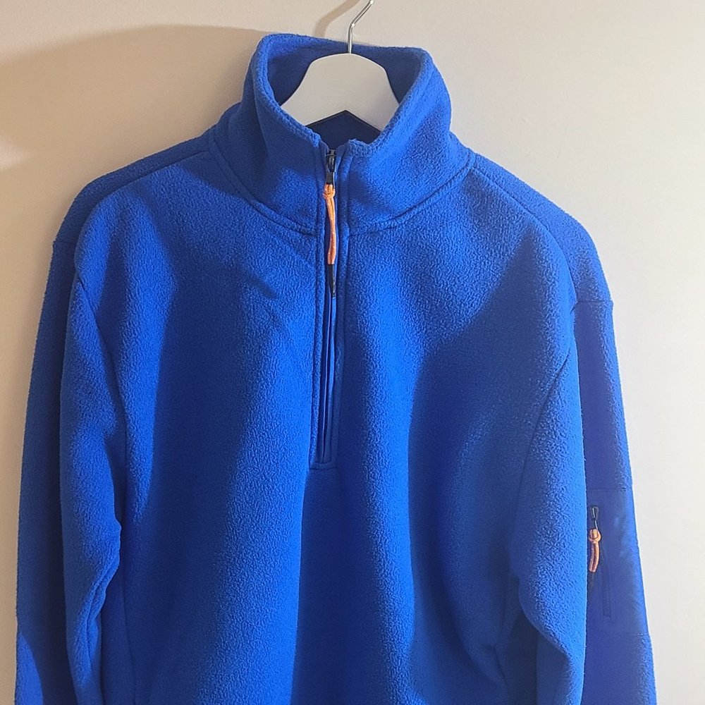 NWT Onia Pullover Blue 1/4 Zipover Men Sz Small MSRP $135